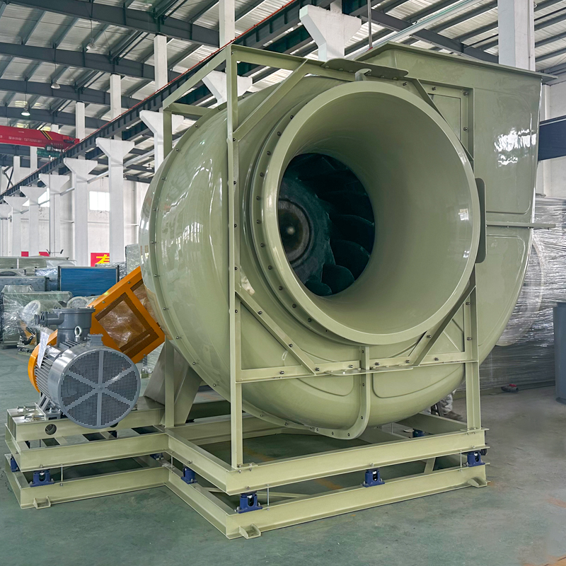 Anticorrosive fiberglass centrifugal fan