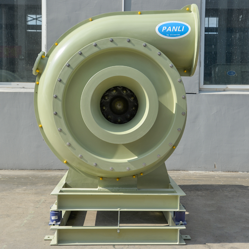 High pressure fiberglass centrifugal fan