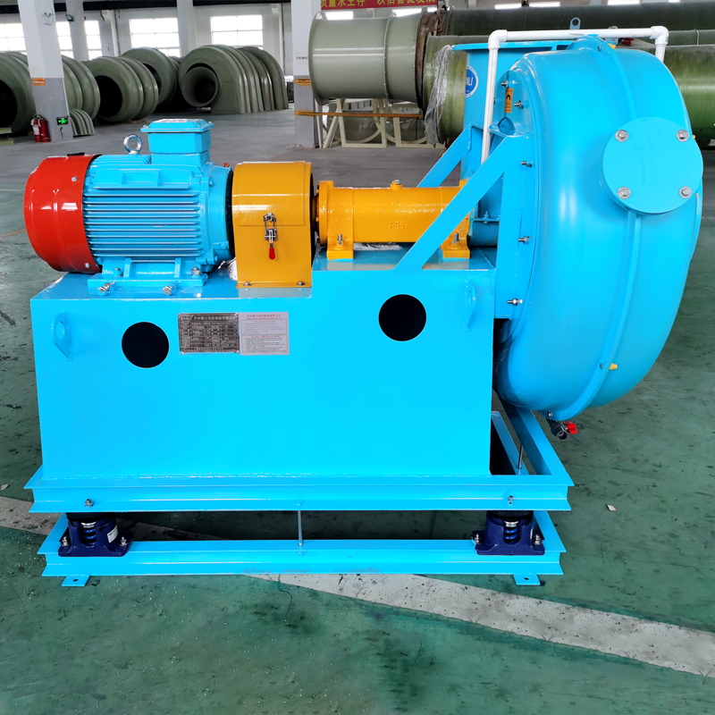 Fiberglass anticorrosive high-pressure fan