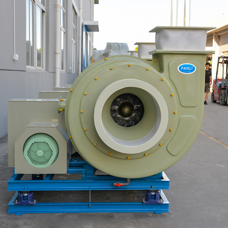 High pressure centrifugal fiberglass fan