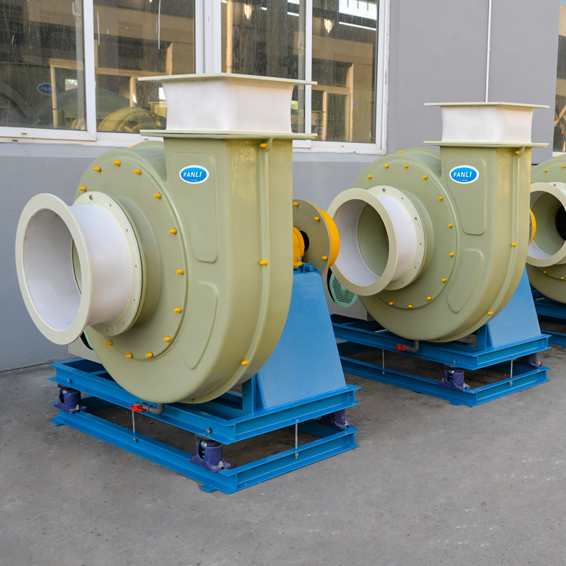 High pressure centrifugal fiberglass fan