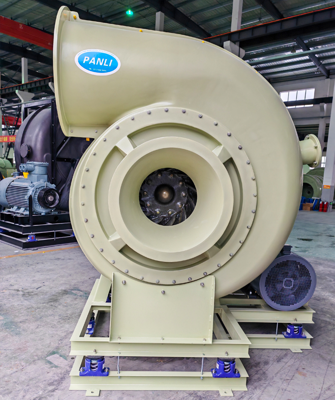 Fiberglass acid alkali fan