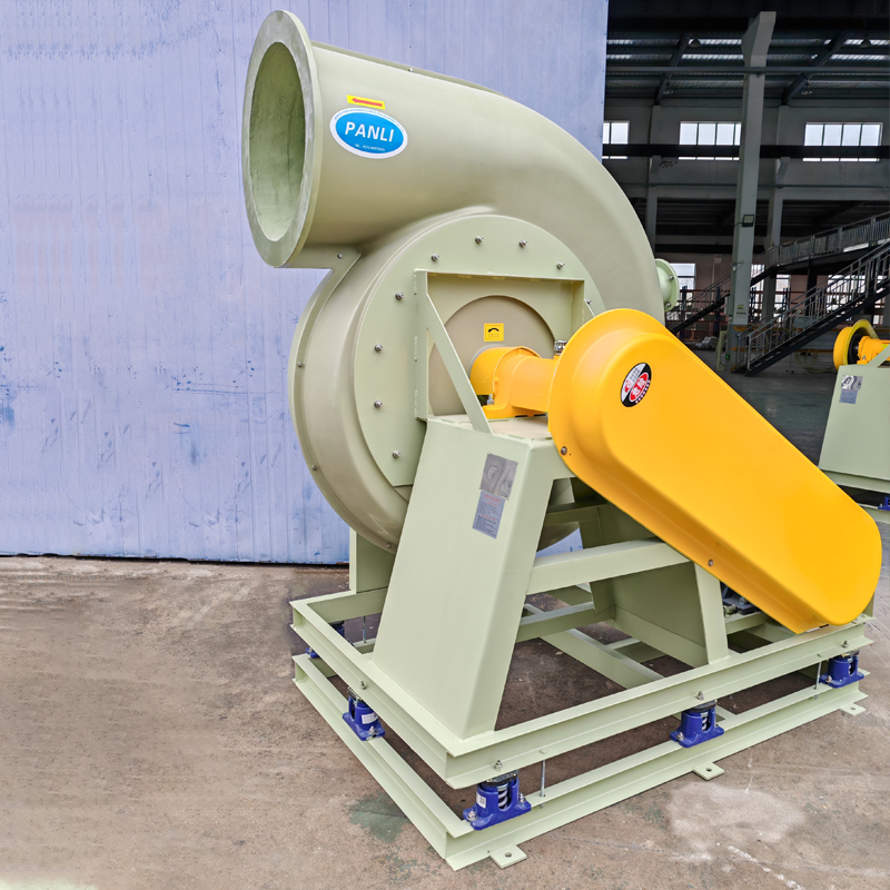 Fiberglass acid alkali fan