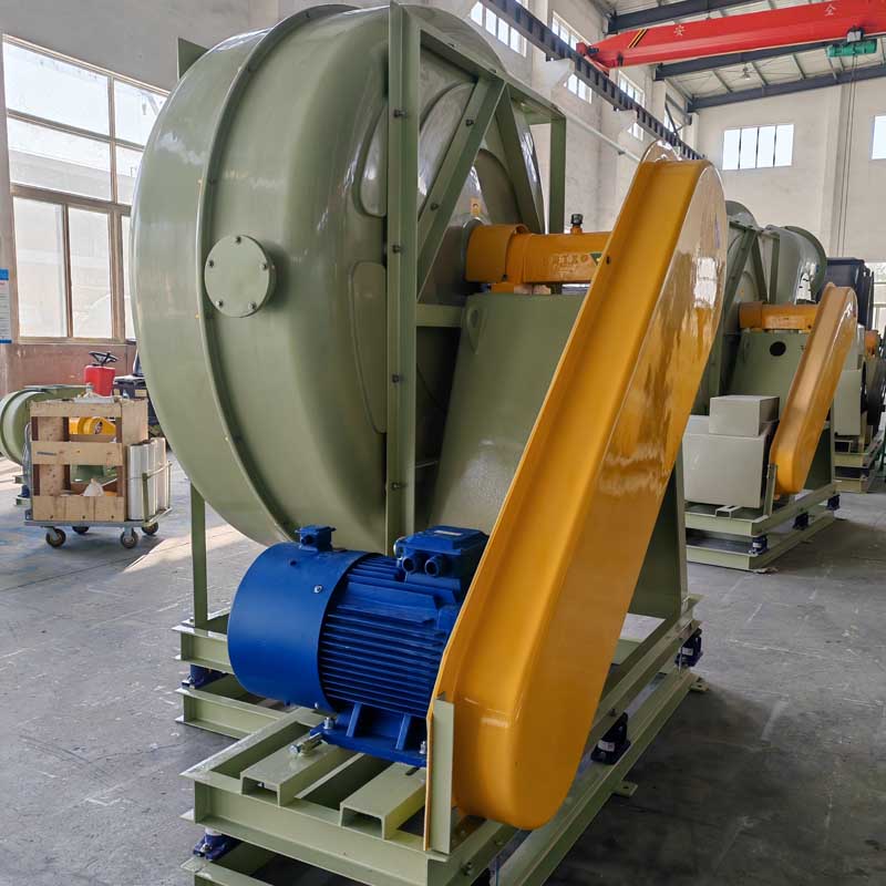 Corrosion and acid and alkali resistant fiberglass fan